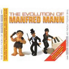 MANFRED MANN The Evolution Of Manfred Mann (Cohesion – MANFRED 1) Europe 2003 compilation 2CD's + DVD (Pop Rock, Prog Rock)